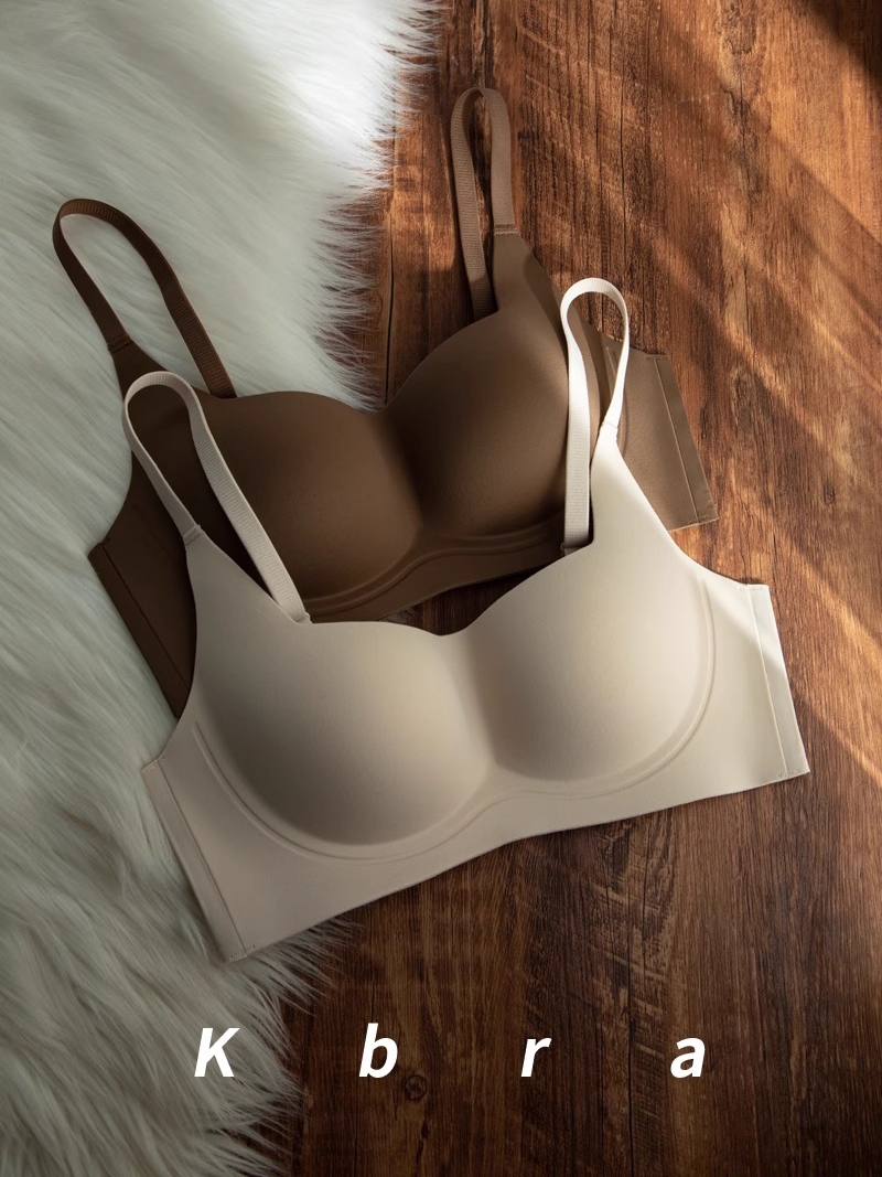 Seamless cloud-like nude underwear for women with small breasts, push-up  support, anti-sagging, soft support, no rims, bra