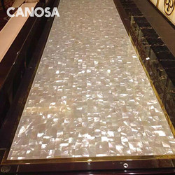 Kanoha Shell Mosaic Natural Australian White Butterfly Shell Background Decoration Furniture Countertop Building Materials Tile Wall Sticker