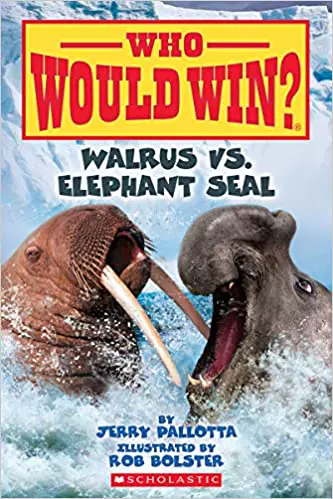 现货 英文原版walrus Vs Elephant Seal Who Would Win 海象vs象海豹谁会