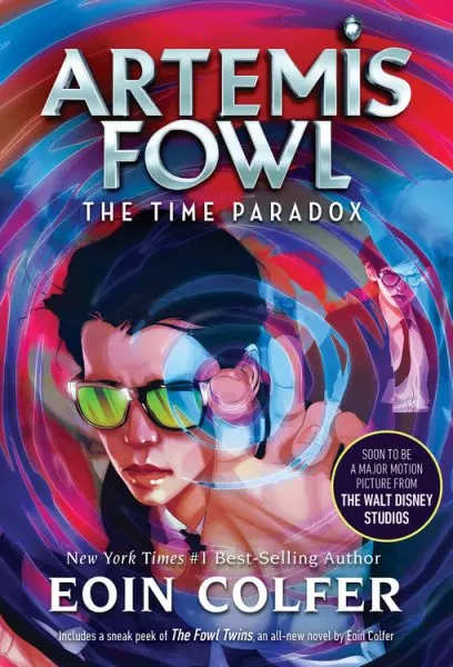 英文原版artemis Fowl The Time Paradox阿特米斯奇幻历险时间悖论 新封面和偷窥 奇幻冒险故事儿童书籍