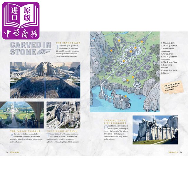 League of Legends Set Runeland Encyclopedia Official Settings LOL Peripheral Official Manual Original English Version ?League of Legends: Realms of Runeterra Hero?