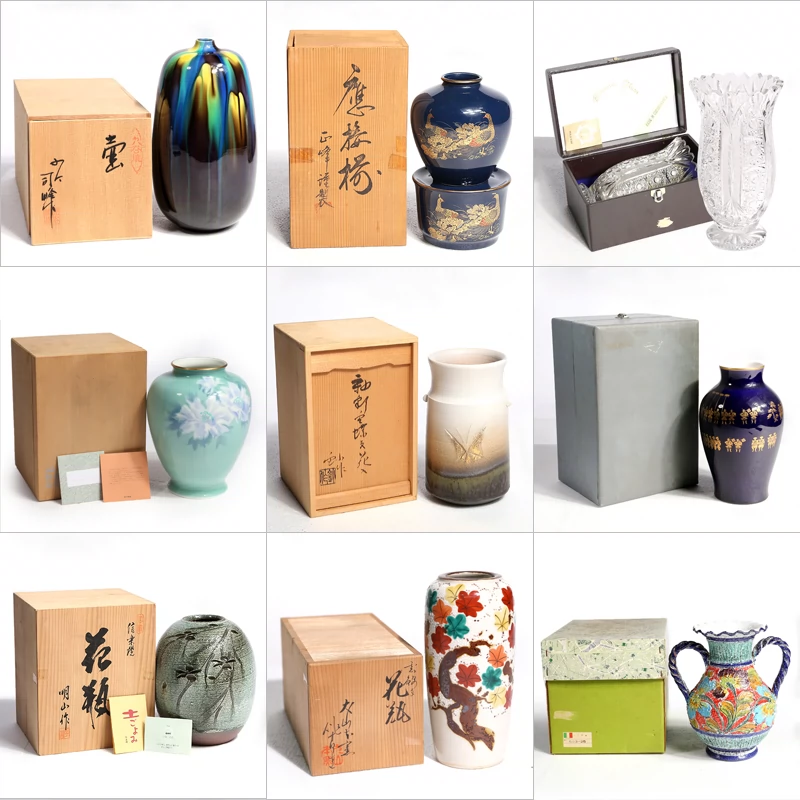 日本進口高岡銅器花器...-Taobao