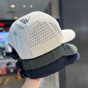 
Summer thin quick-drying baseball cap for men and women mesh breathable short-brimmed hat outdoor sports versatile sun visor baseball cap