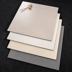 Milky White 600X600 Micro-Cement Floor Tiles for Living Room, Bedroom, Bathroom, 800X800 Wabi-Sabi Matte Plain Tiles