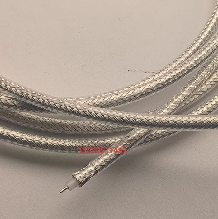 rg142射频高频工业级双屏蔽镀银ap馈线 sff50