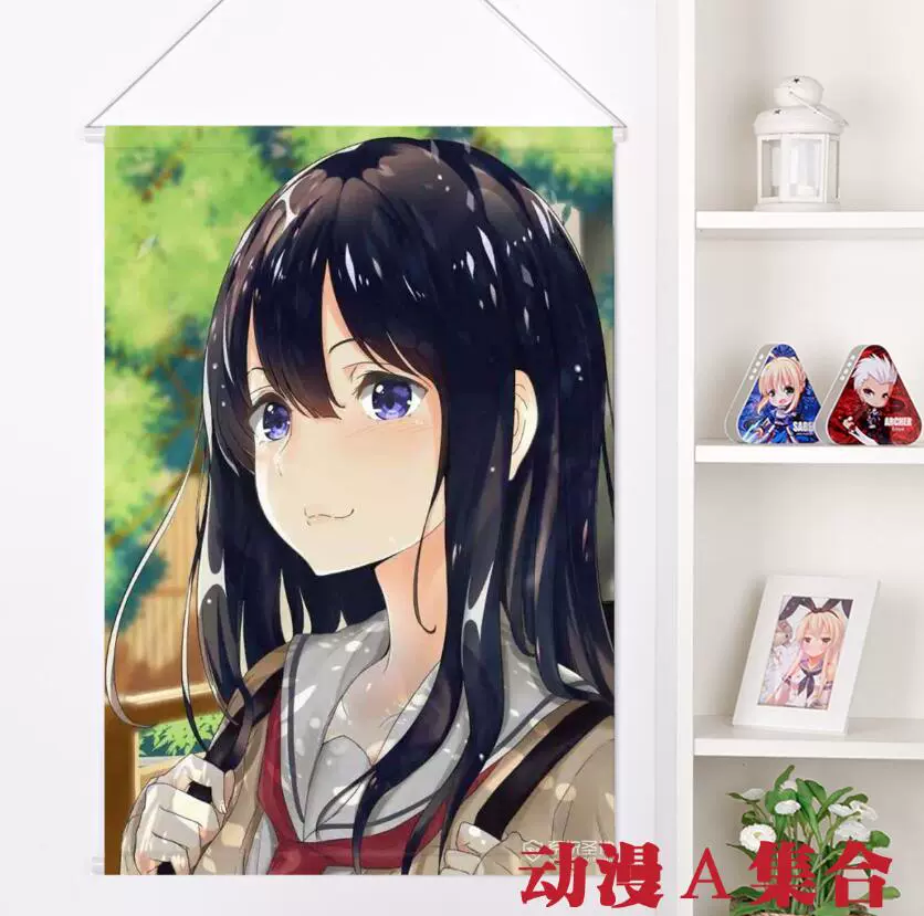 聲之形植野直花掛畫動漫周邊cosplay創意畢業送宅男腐