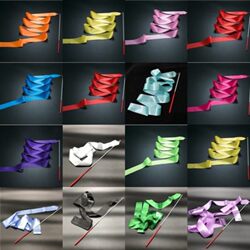 Rhythmic Gymnastics Ribbon Dance Performance Props Dancing Ribbons Children's Toys Streamers Sports Equipment Performance Dancing