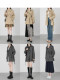 Wavy Egg Wave Egg Trench Coat Petite Korean Style Short Casual Jacket Women's Designer Niche British Coat