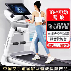 High-End Treadmill for Home Use, Small, Foldable, Multi-Functional, Silent, Indoor, Large Shock-Absorbing, Gym-Specific