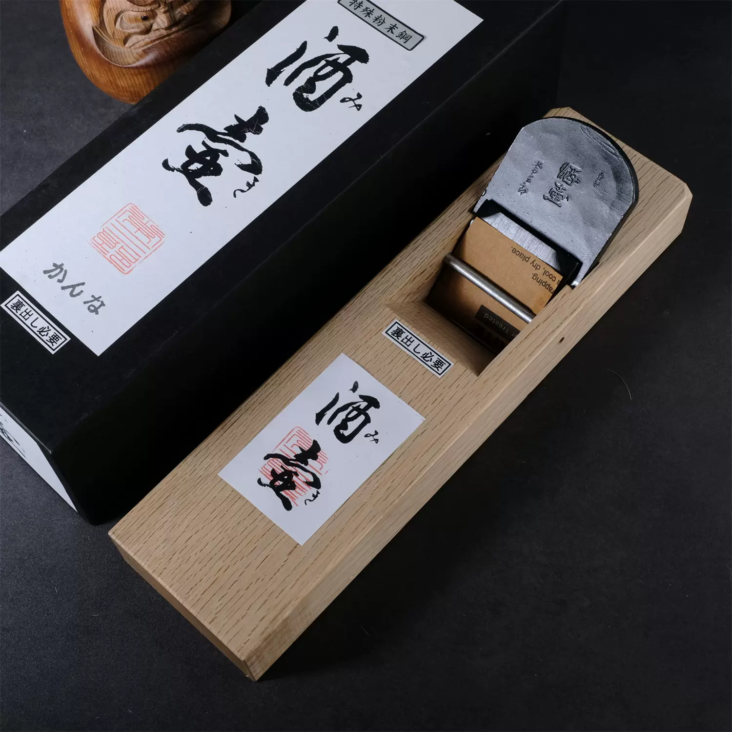 常三郎　春蘭 常三郎 春蘭/白樫 自由角面取り鉋 30mm 春蘭【受注生産品