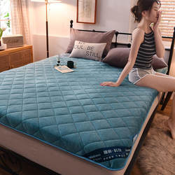 Winter Thickened Warm Milk Velvet Mattress Pad for Home Bedroom Flannel Pad Quilt Plush Winter Mat Mattress