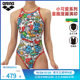 arena Arena 2025 new children's cute anti-chlorine resistant girl one-piece sleeveless triangle swimsuit