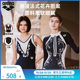 arena Arena 2025 new female Southern French style slim sexy one-piece sleeveless triangle spa swimsuit