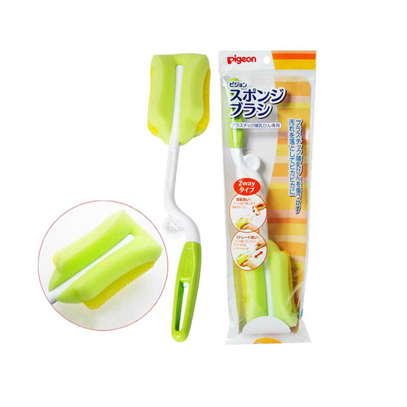 Pigeon Bottle Brush Rotating Dual-Purpose Sponge Cleaner