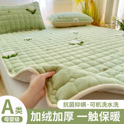 Mattress Milk Velvet Mattress Autumn and Winter Soft Cushion Household Quilt Winter Thickeneded Warm Mattress Pad Dormitory Student Single