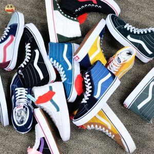 Lao Wan Vans van SK8-HI black classic high-top retro skateboard shoes sneakers vn000d5ib8c

