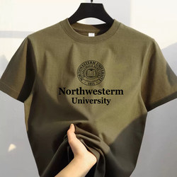 Foreign Trade Clearance~ Withdrawn Items, Bargain Summer New Pure Cotton Short-Sleeve T-Shirts, American Style Trendy Brand Couple Round-Neck Tops for Men and Women