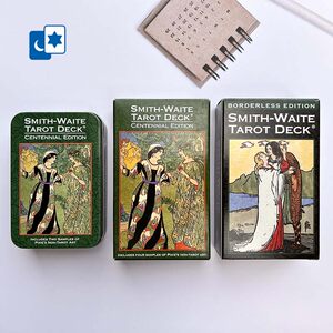 
[Revised] Genuine Century-old Waite Tarot Card Smith Waite Standard Edition Iron Box Edition Borderless Edition