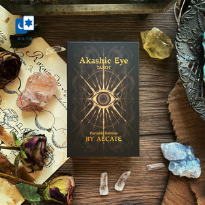 
Original genuine Kashi Eye Tarot Portable Edition Akashic Eye Board Game Card