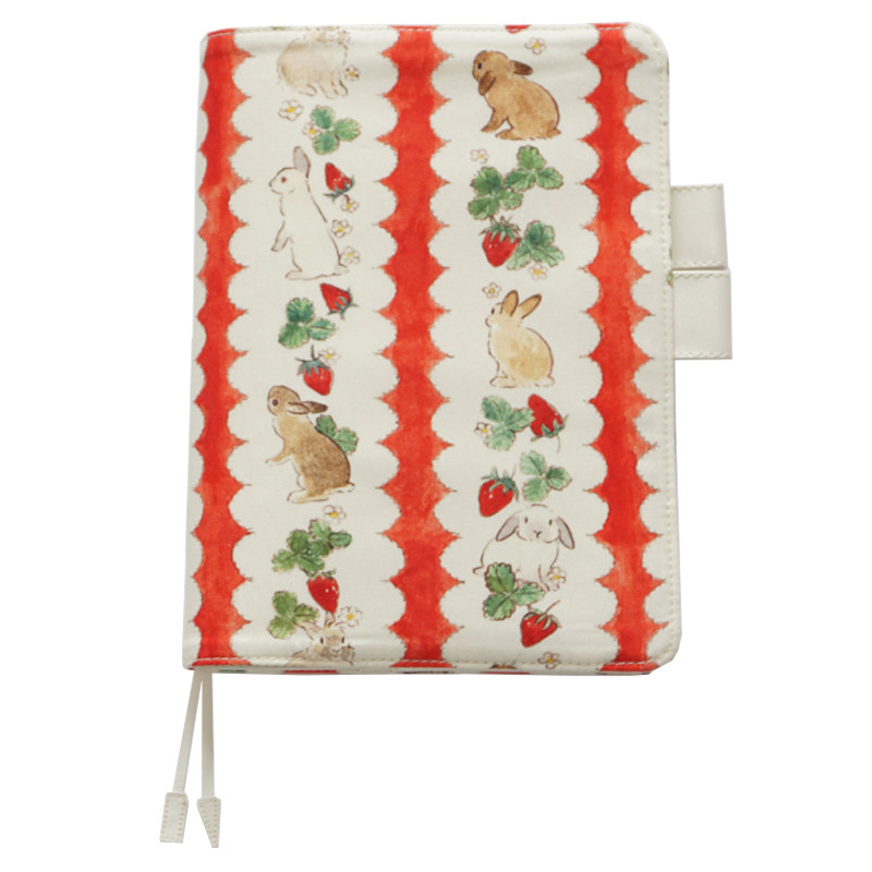 국수 마스터 딸기 토끼 귀여운 수제 페이지 A5A6 수첩 도서 의류 노트 학생 용품-