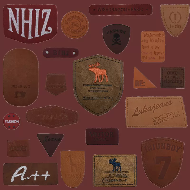 深棕棕红色自粘皮革布贴补丁贴沙发皮衣服包包