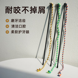 Cat Teaser Wand Toy for Kittens to Expend Energy, Entertain Themselves, Relieve Boredom, High-Quality Long Rod with Rope, Teeth-Grinding, Bite-Resistant