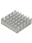 Thâm Quyến tản nhiệt nhôm 20*20*6MM tản nhiệt điện tử nhôm hồ sơ tản nhiệt chip định tuyến khối làm mát 