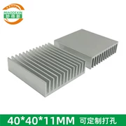 Tản nhiệt điện tử nhôm tản nhiệt chip khối nhiệt 40*40*11mm nhà máy bán trực tiếp