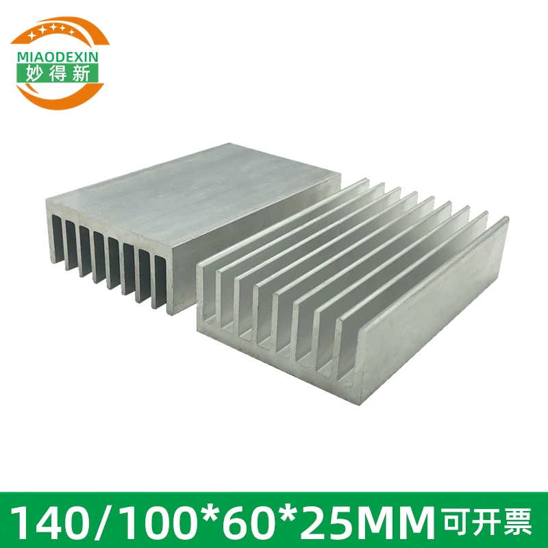 Tản nhiệt nhôm nguyên chất 100*60*25MM Bo mạch chủ tản nhiệt điện tử tản nhiệt PCB tản nhiệt