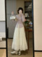 Sweet Momo Spring new style cross-design purple gentle style slim design t-shirt top for women
