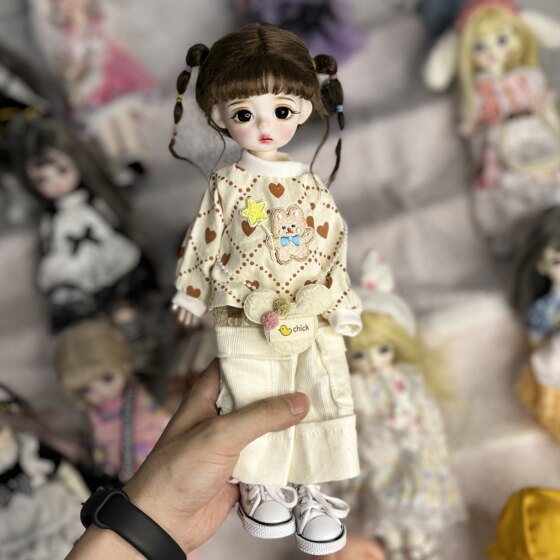30 cm Makeup 6 -point doll MJD22 joint dressing girl toy princess doll children's birthday gift