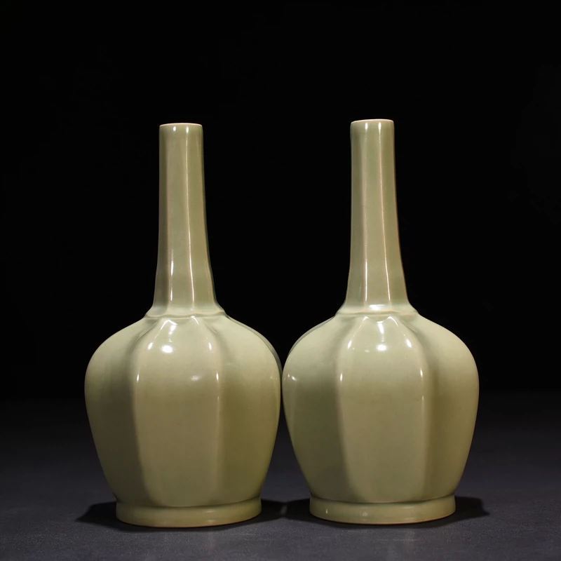 清乾隆茶叶末釉双耳尊瓶古董古玩古瓷器收藏-Taobao Malaysia