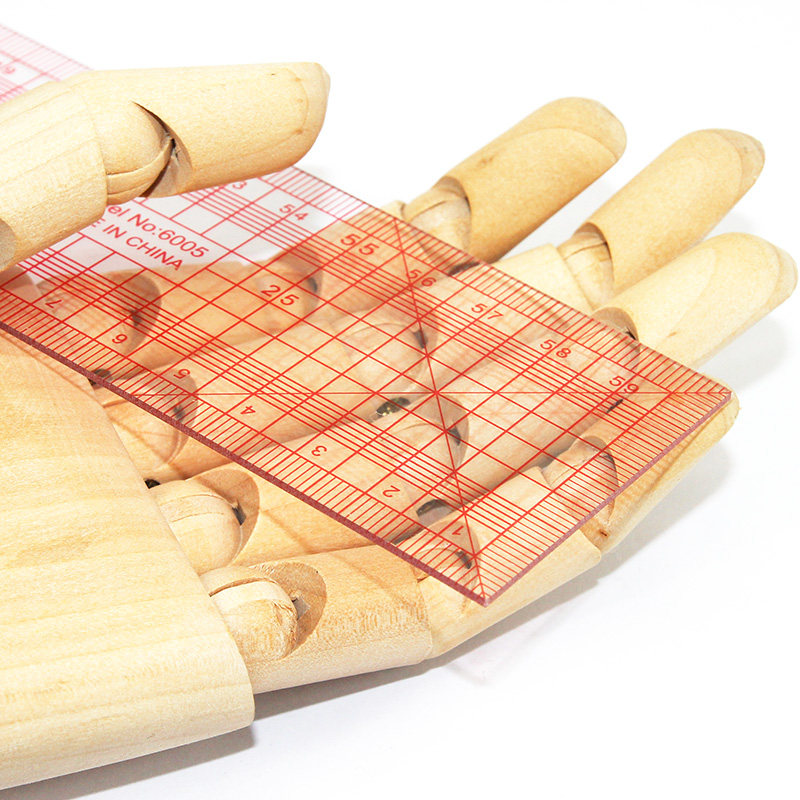 등급 자, 의류 절단 패턴 제작 및 제판 도구 길이 45-60CM, 다기능 내장 스케일-