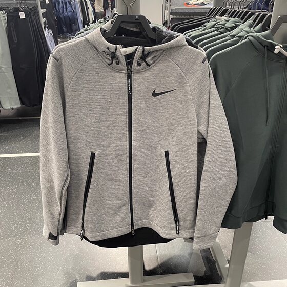 
Nike/Nike Men's Running Training Pro Heat Zipper Knitted Hooded Jacket Jacket DD1879-010