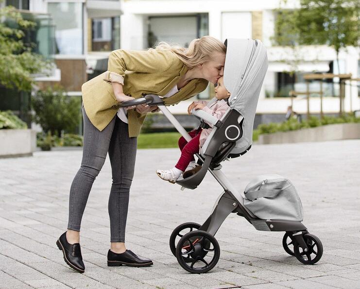 Stokke Xplory V6 银车架款婴童车好不好,合适什么年龄段坐?