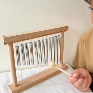 
Children's early childhood percussion instruments, hand-knocking wind chime puzzle exercise, fine movements, and cultivate music interest interactive toys