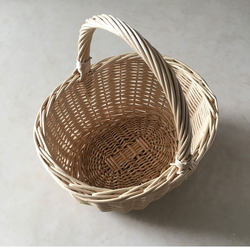 Wicker Storage Basket, Fruit Picking Basket, Vegetable Basket, Picnic Basket, Gift Basket, Egg Basket