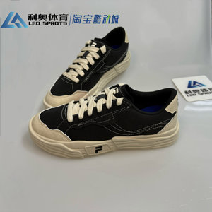 
FILA Fila POP 2 generation men and women low top canvas shoes black and white spring and summer couple sports shoes T12M322109