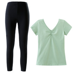 Dance Tops for Children, Girls' Ballet Practice Tops, Body Suits, Separate Style, Long and Short Sleeves, Autumn and Winter Exam Clothes