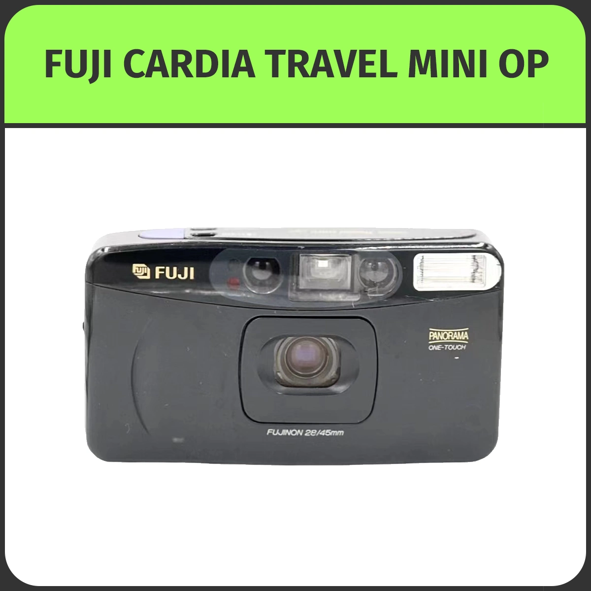Fujifilm富士｜cardia travel mini dual-p/wide-p底片傻瓜相機-Taobao
