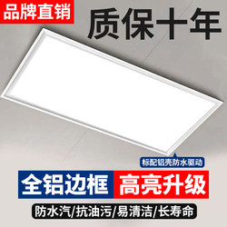 Integrated Ceiling Led Light 300*600 Kitchen Light Bathroom Recessed Rectangular Ceiling Light Panel Light 3060