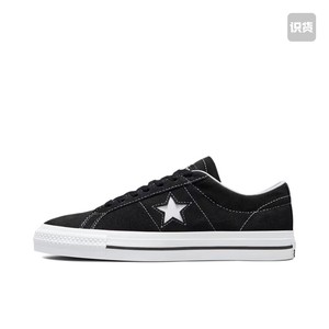Banzheng Sports Converse black and white suede anti-slip low-top canvas shoes 171327C