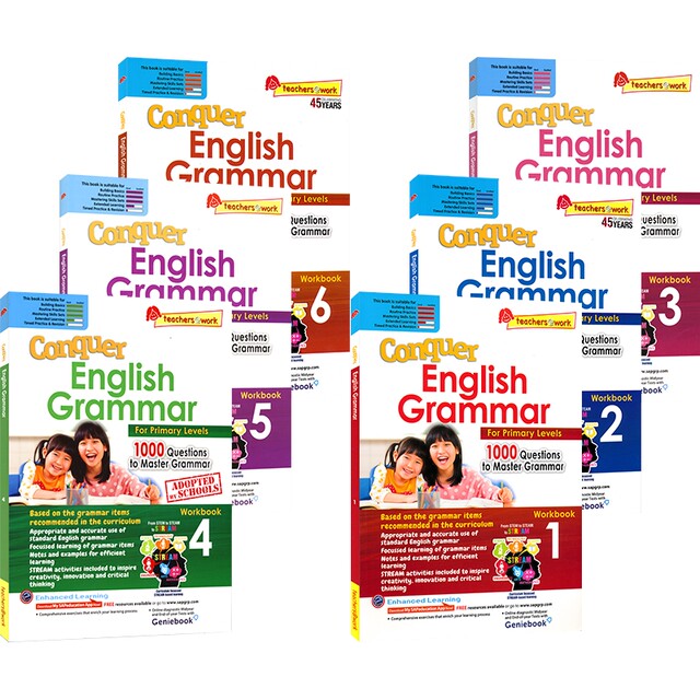 SAPConquerGrammarWorkbook Singapore Conquer Series English Grammar
