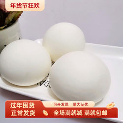Squish Slow-Rebound Realistic Steamed Bun Model Pendant White Steamed Bun Soft Pastry Fake Food Toy