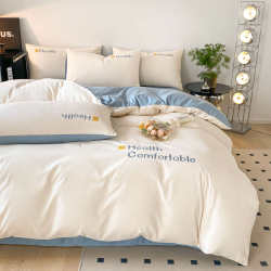 Winter quilt thickened quilt full set of bedding quilt set quilt core eight-piece dormitory six-piece set