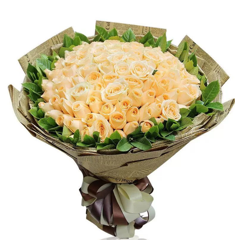 99朵红粉玫瑰花束约会求婚鲜花速递佛山南海禅城广州花店