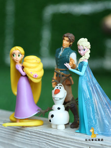 
Export German Rapunzel Snow Boss Aisha Winnie the Pooh doll cake ornaments play house toys