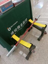 Adjustable Barbell Deadlift Buffer Stand Rack Weightlifting Deadlift Pad Barbell Rack Home Fitness Men's Squat