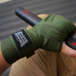 Non-Elastic Cotton Boxing Bandage, Fighting Hand Wrap, Boxing Gloves, Hand Strap, Sanda Muay Thai Bandage, Hand Wrap 5m