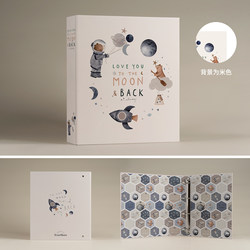 Pregnancy - Baby 3 Years Old DIY Growth Photo Album 3-Inch 900 Photos Large Capacity Children's Memory Album Original Theme Photo Album